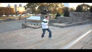 Running Up The Rocky Steps!