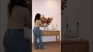 Fall Console Table Styling! Home Decor Ideas Fall 2022