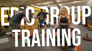 TRAINING WITH PROFESSIONAL STRONGWOMAN MELISSA PEACOCK + IPF LIFTER TO STRONGMAN ANDREW LANGELAAR 