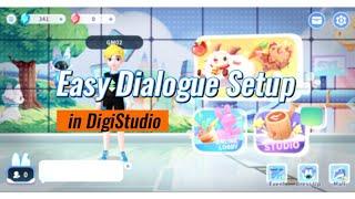 Easy Dialogue Setup in DigiStudio