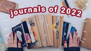 Completed Journals of 2022 | Traveler's Notebook, Stalogy