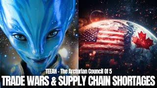 "THE GLOBAL RESET: The Tariffs Are A Smokescreen..." | The Arcturian Council Of 5 - T'EEAH