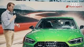 Shmee150 Audi RS 5 walk-around at Dubai International Motorshow.