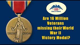 World War II Victory Medal (Victory Ribbon), Why don't World War II (WW2) Veterans' have one??