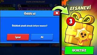 HERKESE ÜCRETSİZ 3 TANE HEDİYE KUTUSU VEREN LİNK Brawl Stars