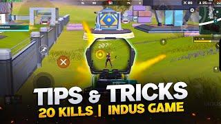 INDUS GAME | TOP 5 TIPS & TRICKS | INSANE PRO GAMEPLAY & KEY GIVEAWAY | INDUS BATTLE ROYALE