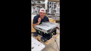 NEW Festool CSC SYS 50 Cordless Table Saw