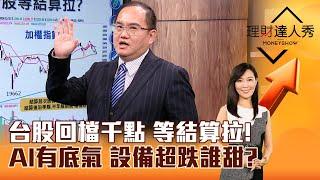 【理財達人秀】台股回檔千點 等結算拉！ AI有底氣 設備超跌誰甜？｜李兆華、王建文 2024.11.18 part5