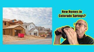 Where are New Homes in Colorado Springs?