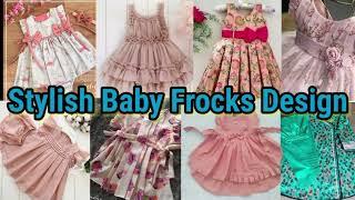 Stylish baby frocks design|| New Baby Girl Frock Design 2024