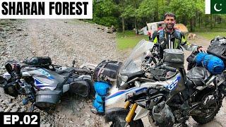 Brutal Offroad to Camping in Serene & Wild Sharan Forest   EP.02 | North Pakistan Motorcycle Tour