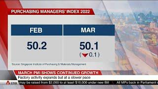 Singapore PMI Purchasing Managers’ Index March 2022