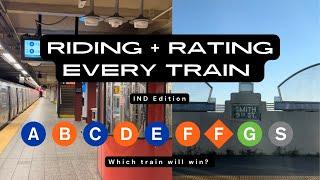 Riding Every NYC Subway Line and Rating It | IND Edition