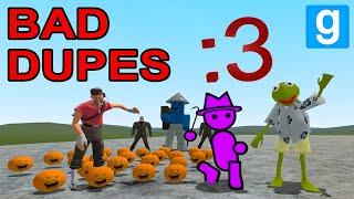 MY SISTER AND I SPAWN THE WORST DUPES! - Garry's mod Sandbox