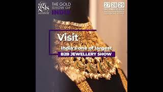 India's one of the largest shows is back now! Gujarat Gold Jewellery Show