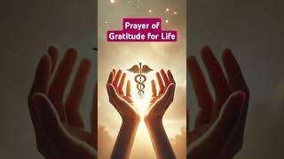 Prayer of Gratitude for Life #thanks #bleesing #life #morningprayer #power #bless #thesaviour