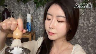 ASMR | Barber shop Roleplay for your sleep |  면도해드릴게요~ 포근하게 잠이 오는 바버샵 롤플레이 | 상황극, 후시녹음