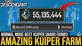 The First Descendant BEST NORMAL MODE Kuiper Shard & Descendant / Weapon Modules Farm - Early Player