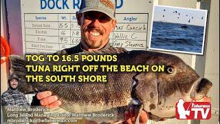 November 16th 2023 Long Island Metro Fishing Report with Matthew Broderick