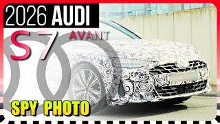 SPYSHOTS: 2026 Audi S7 Avant // New model numbering scheme is coming