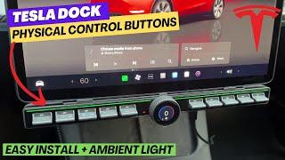 NEW Physical Buttons and Knob Upgrade for Model 3/Y (Install & Review)