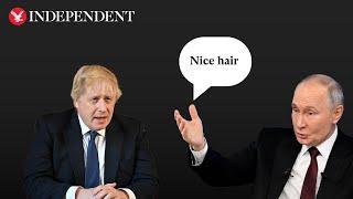 Putin praises Boris Johnson’s hair