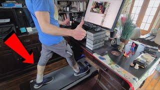 How To Make A Stand Up Treadmill Desk For Cheap!
