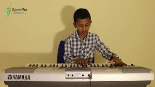 Piano cover video | Spardha School Of Music (Beginners Club) | Prathmesh | Song :Mera naam tu