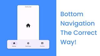 Flutter Tutorial | Bottom Navigation with state management