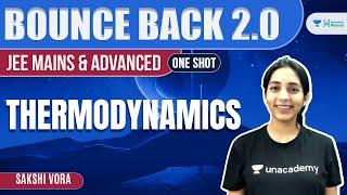 Thermodynamics | One Shot | #BounceBack2.0 | JEE Chemistry | Sakshi Vora