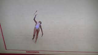 Galkina Katerina (BLR)  clubs  Qual  Grand Prix Moscow 2018