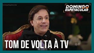 De volta à TV, Tom Cavalcante dá detalhes do novo programa e relembra amizade com Chico Anysio