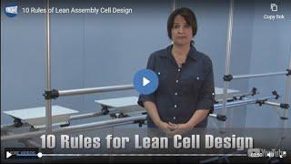 10 Rules of Lean Assembly Cell Design