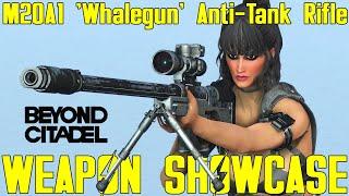 Fallout 4: M20A1 'Whalegun' Anti-Tank Rifle (Beyond Citadel) - Weapon Mod Showcase