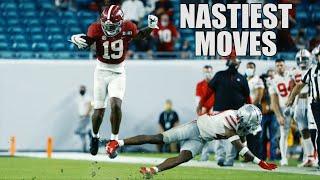 Nastiest Moves (Hurdles, Jukes, Spin Moves, & Stiff Arms) Of The 2020-21 College Football Season ᴴᴰ