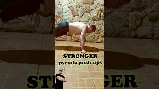 Pseudo push ups for stronger arms #shorts