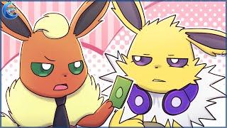 Jolteon why is there a hole in my bagel? - Problematic Eeveelutions【Pokemon animation】