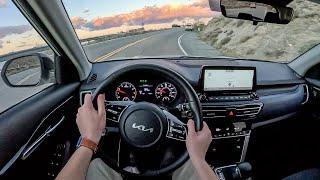 2022 Kia Seltos Nightfall Edition - POV Test Drive (Binaural Audio)