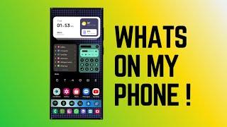 Whats on My Phone ! Simple & Useful Set up I am using on Samsung Galaxy Phones !