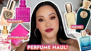 PERFUME HAUL! NICHE, AFFORDABLE & DESIGNER PERFUMES! DOLCE & GABBANA DEVOTION | FIRST IMPRESSIONS 