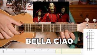 Bella Ciao    La casa de papel UKELELE TAB + Acordes TUTORIAL FACIL