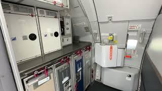 Full Cabin Tour A320 Red Way GlobalX