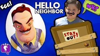 HELLO NEIGHBOR Giant Surprise EGG and Adventure