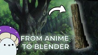 Anime Tree Bark Shader in Blender - Comfee Tutorial