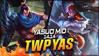 TheWanderingPro - Yasuo vs Aurora MID Patch 14.14 - Yasuo Gameplay