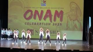 FVMA Onam Celebration 2023 | Abbotsford Canada | Kids Dance | Fast Feet Dance School