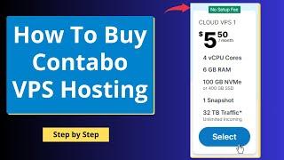 How to Buy Contabo VPS Hosting Step by Step - Full Setup