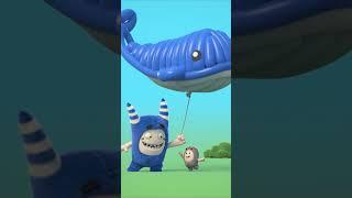Beware The Whale  | #shorts #balloons #whales #oddbods #comedy