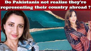 #LubnaZaidi Do #Pakistanis not realize they’re representing their country abroad ? #Pakistan