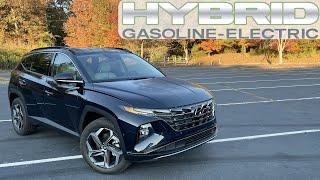 2024 Hyundai Tucson Hybrid Limited: POV Start Up, Test Drive, Smart Park, Walkaround and Review